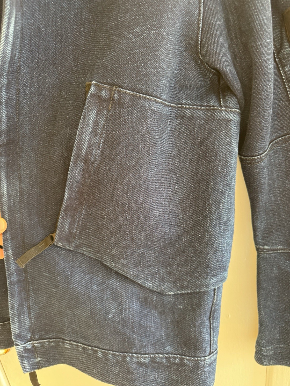 Stone Island Blue AW16 Polypropylene Denim Articulated Jacket Sz L NWT RARE