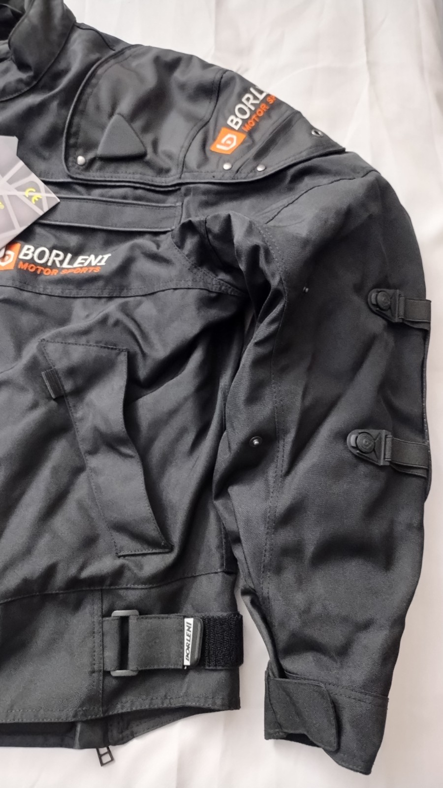 Ironjias Borleni Motorcycle Jacket All Season & Full Armor Pads Waterproof Large