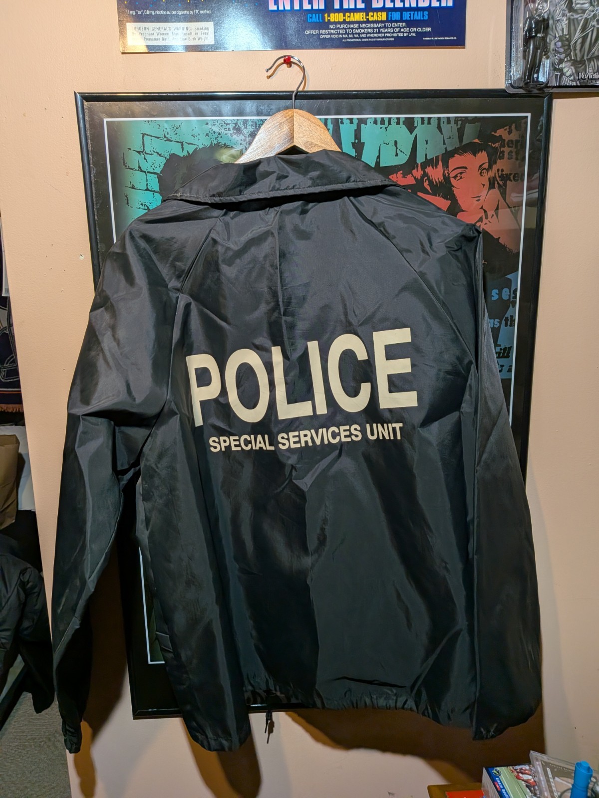 Vintage Auburn Sportswear Police Special Services Unit Windbreaker Size XL