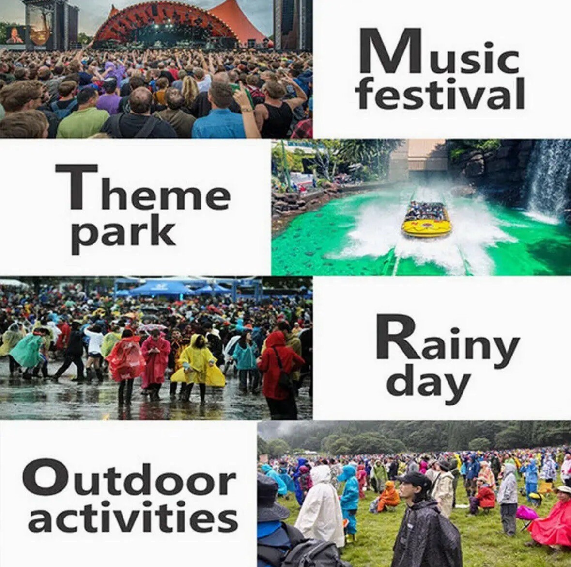 Unisex Adult Waterproof EVA Raincoat Hooded Jacket Poncho Rainwear Camping New