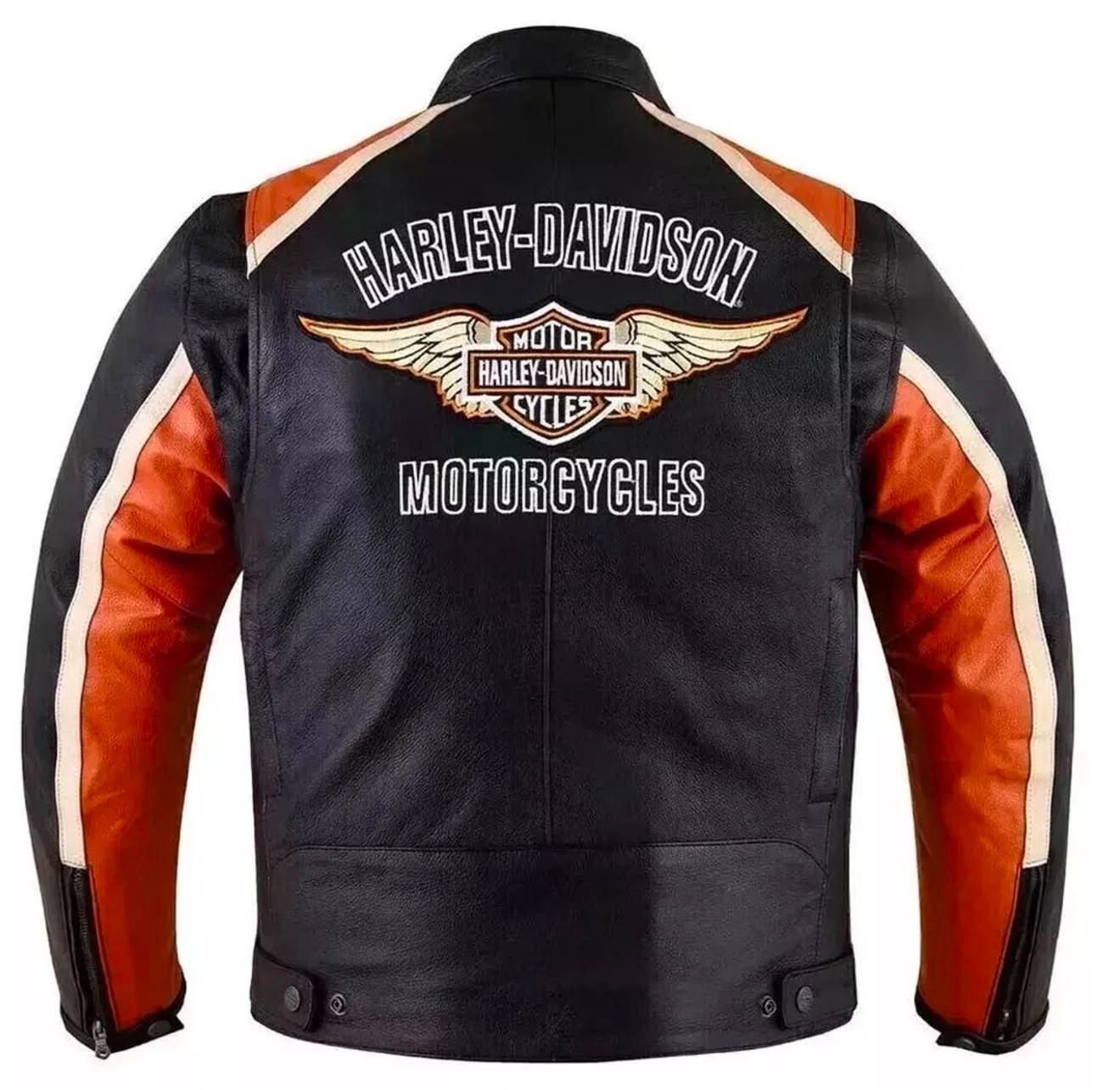 Harley Davidson Men’s CLASSIC CRUISER Jacket Genuine Leather Jacket