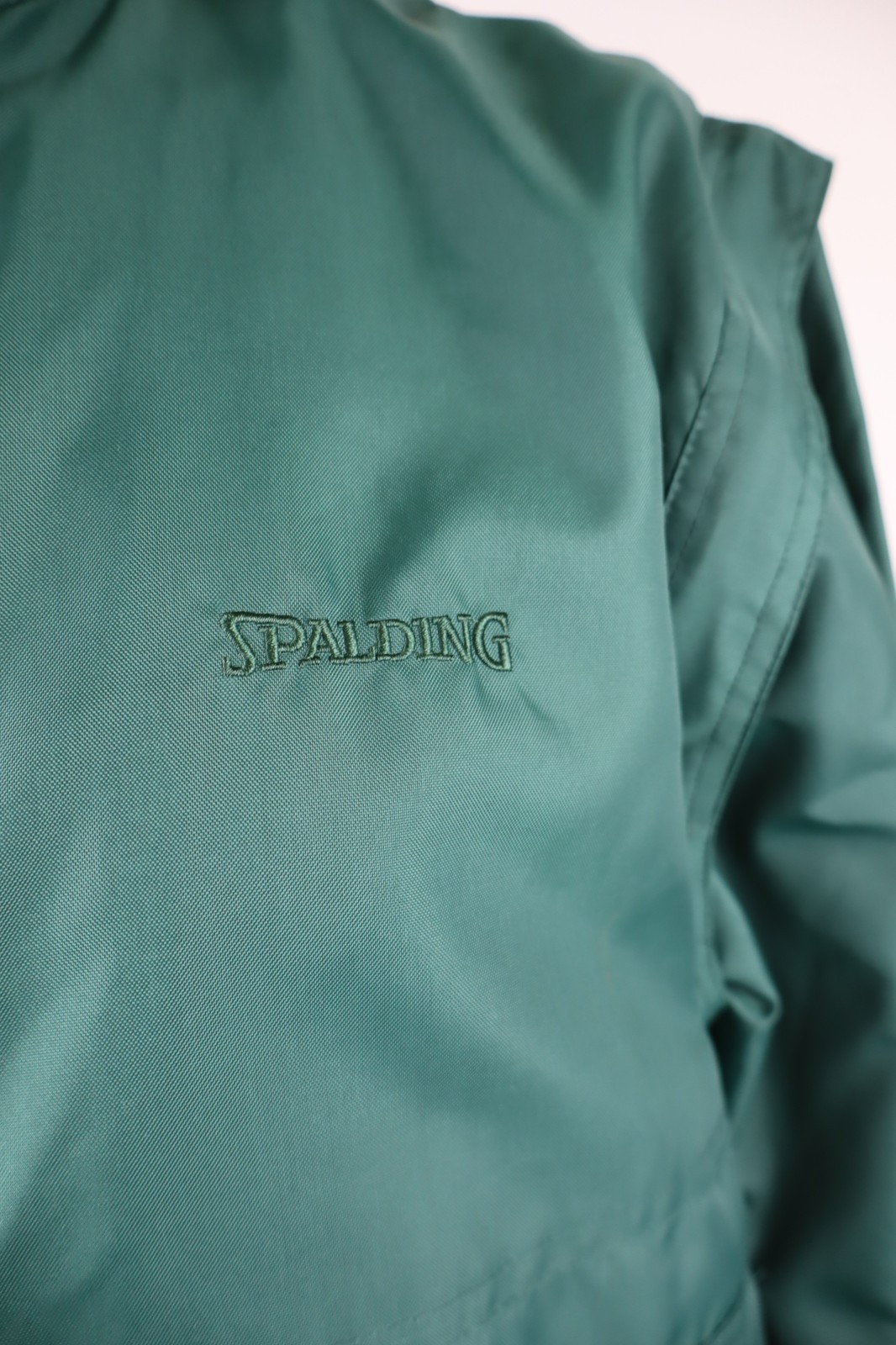 SPALDING JACKET JACKET MEN size M MAN CASUAL VINTAGE JACKET ZIPPER POCKET