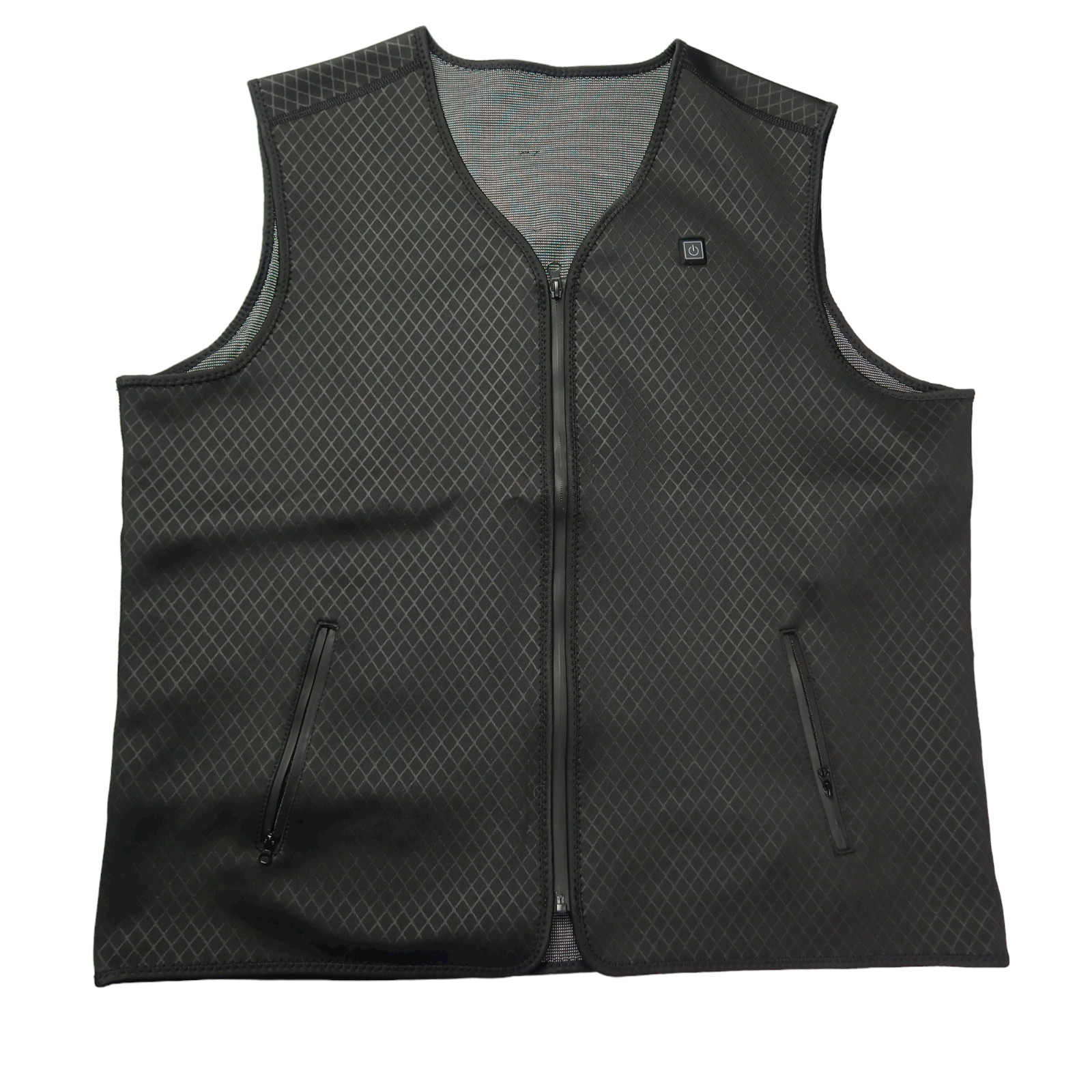 Clheatky Heated Vest USB Electric Body Warmer Gilet 2XL Power Bank Not Supplied