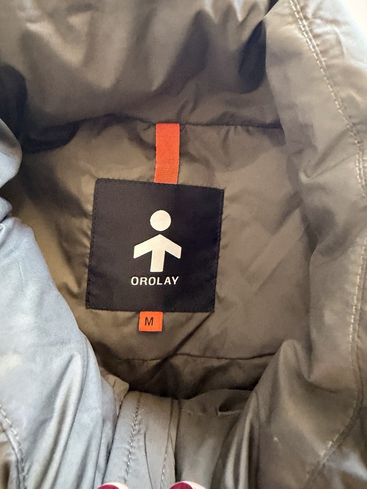 Orolay Quilted Puffer Vest Green Full Zip Unisex Adults Size M New Without Tags