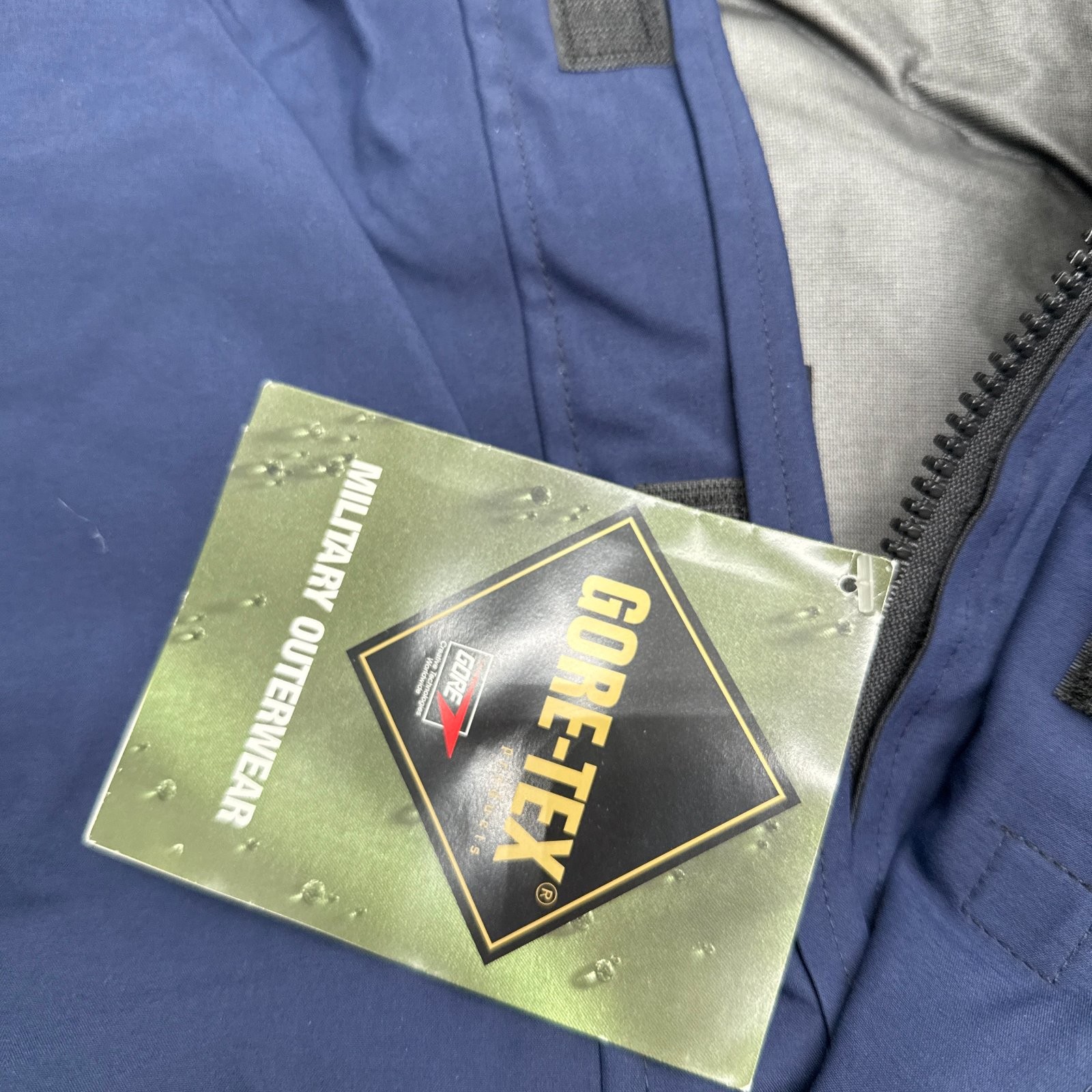 Propper Parka Foul Weather II Gore-Tex Jacket Mens XL Navy Blue New With Tags