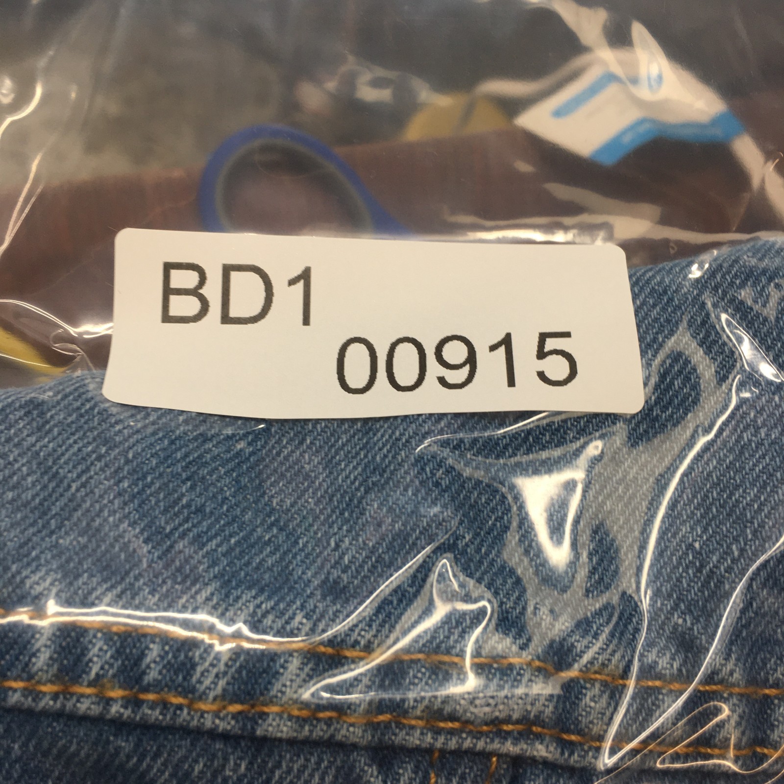 Hudson Denim Jacket Mens L/XL Blue Cotton Long Sleeve Collared Button Front NEW