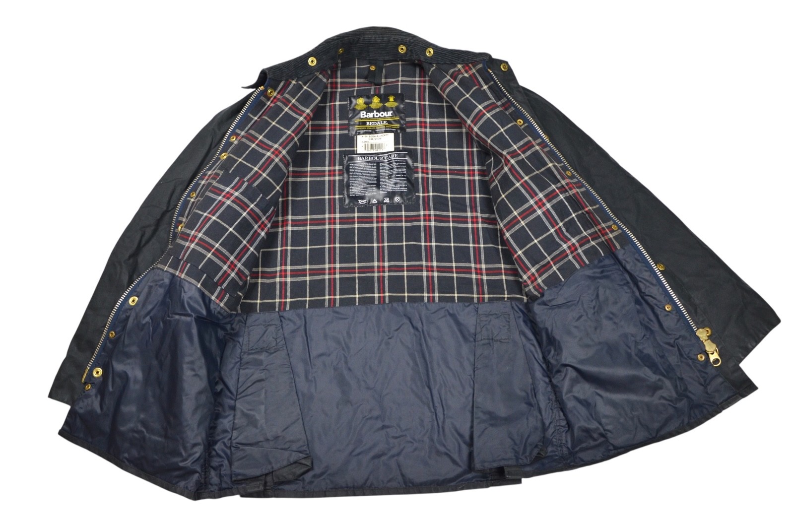 Barbour Bedale Jacket Vintage Wax Blue A105 England Classic Size C36/91cm