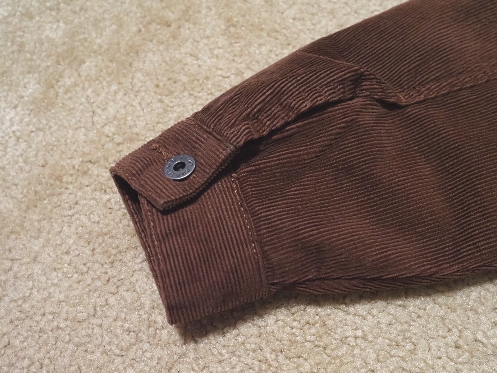 Flint and Tinder Sherpa-Lined Trucker Jacket Men’s Small Whiskey Huckberry
