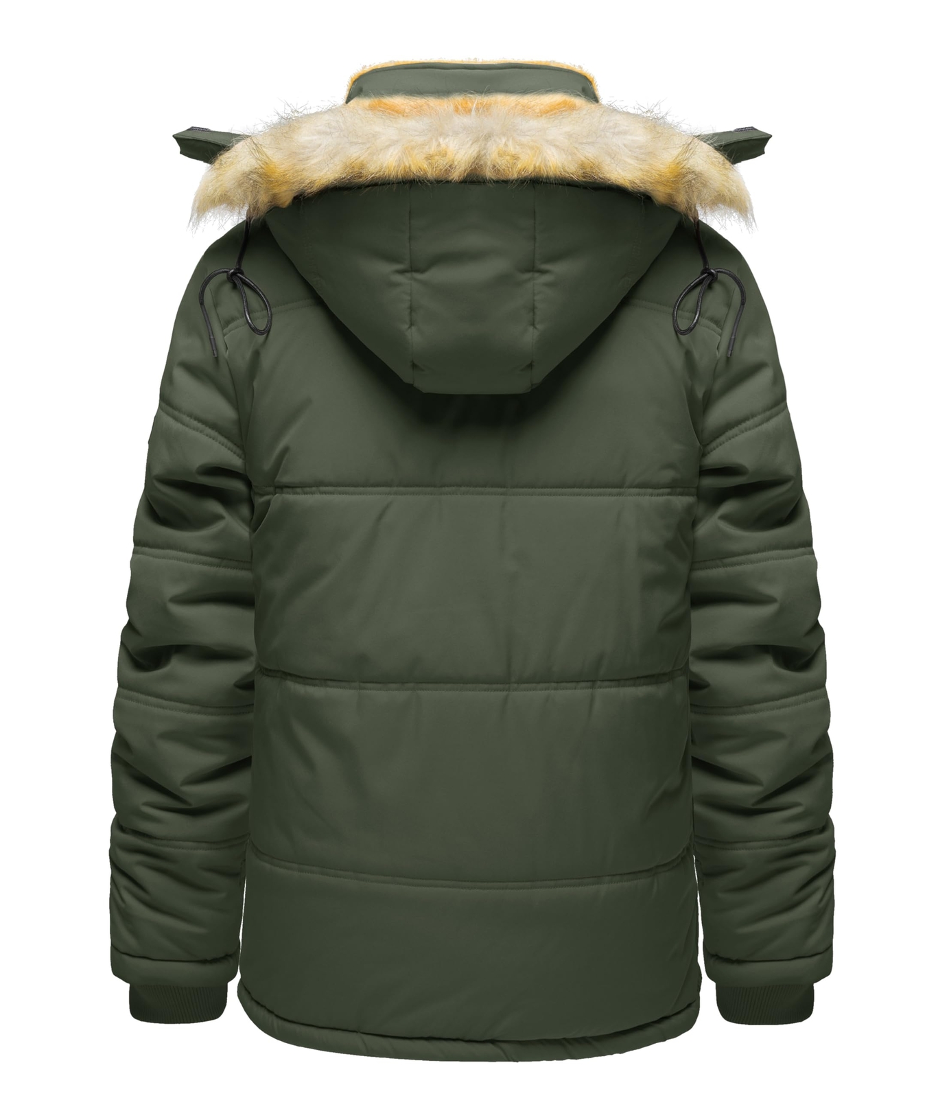 Magcomsen Men’s Waterproof Hiking Coat Puffer Ripstop Hooded Zip Bomber Jackets