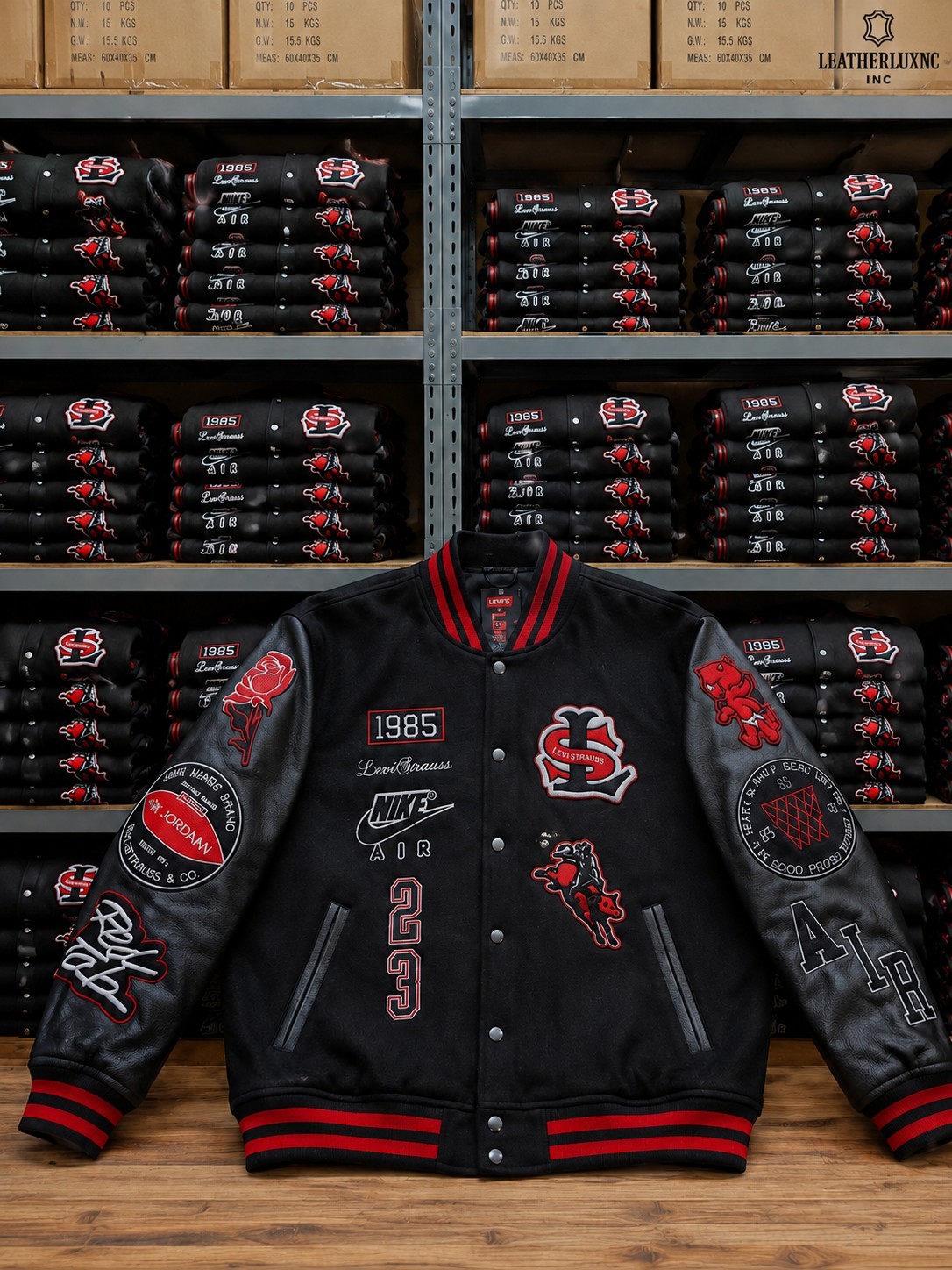 Levi’s x Jordan 2026 Varsity Jacket