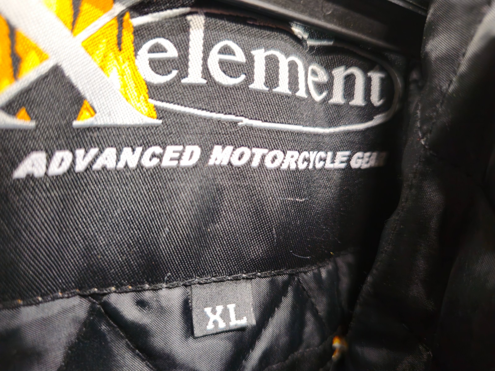 Xelement XS8168 Motorcycle Jacket Tri-Tex Armored Reflective Men’s XL All Season