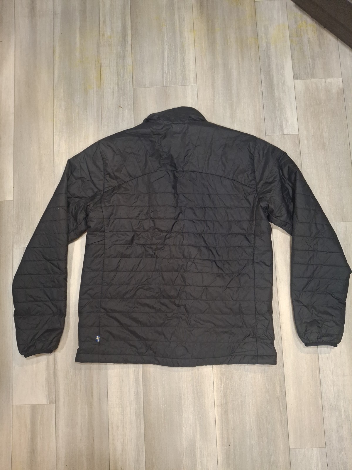 Fjällräven Expedition Lightweight Down Hooded Jacket Men’s Large Black