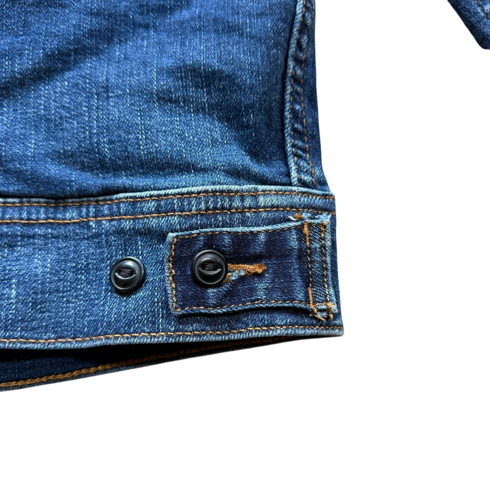 LEE Men’s Dark Blue Wash Regular Fit Extreme Motion Rider Trucker Denim Jacket
