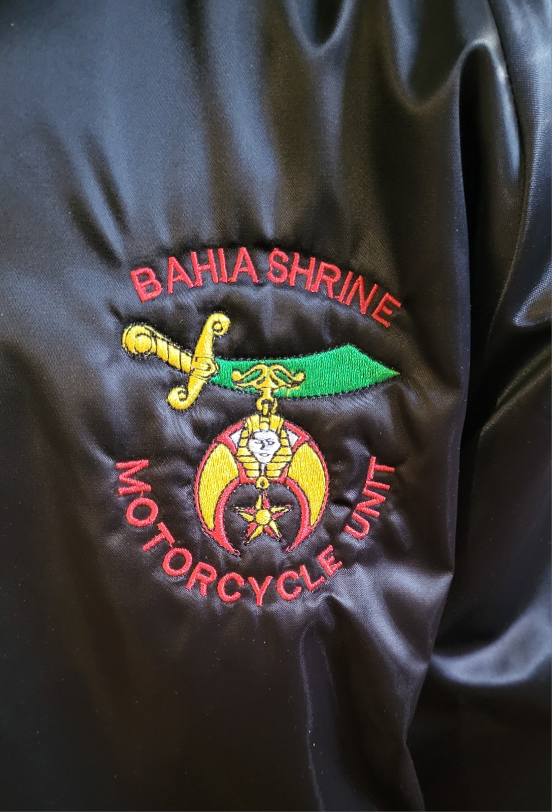 Mens XL Jacket BAHIA SHRINE MOTORCYCLE UNIT