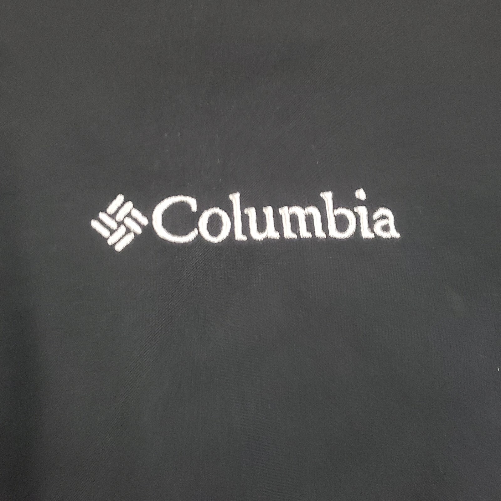 Columbia Jacket Mens Extra Large Black Gray Outdoor Zip Up Parka Coat Adult