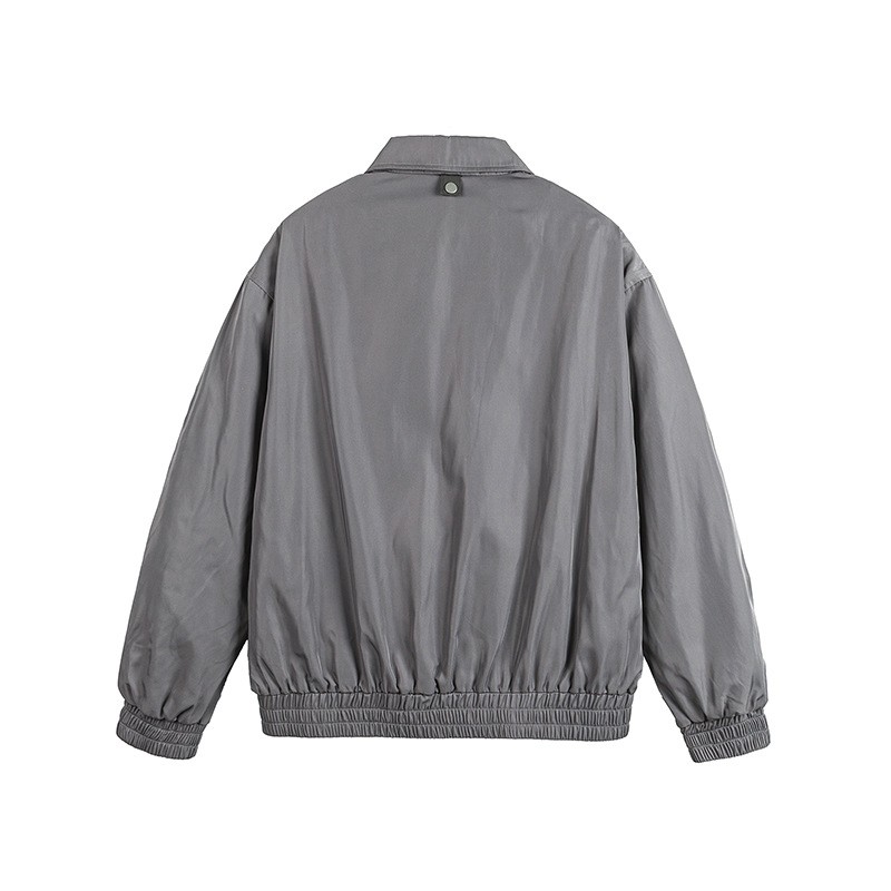 Hot Retro Flip Collar Pocket Windproof Flight Jacket Motorcycl Coat Street Party