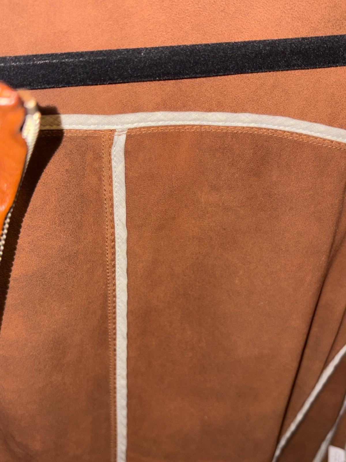 Brunello Cucinelli AUTHENTIC Collector’s Brown Leather Jacket