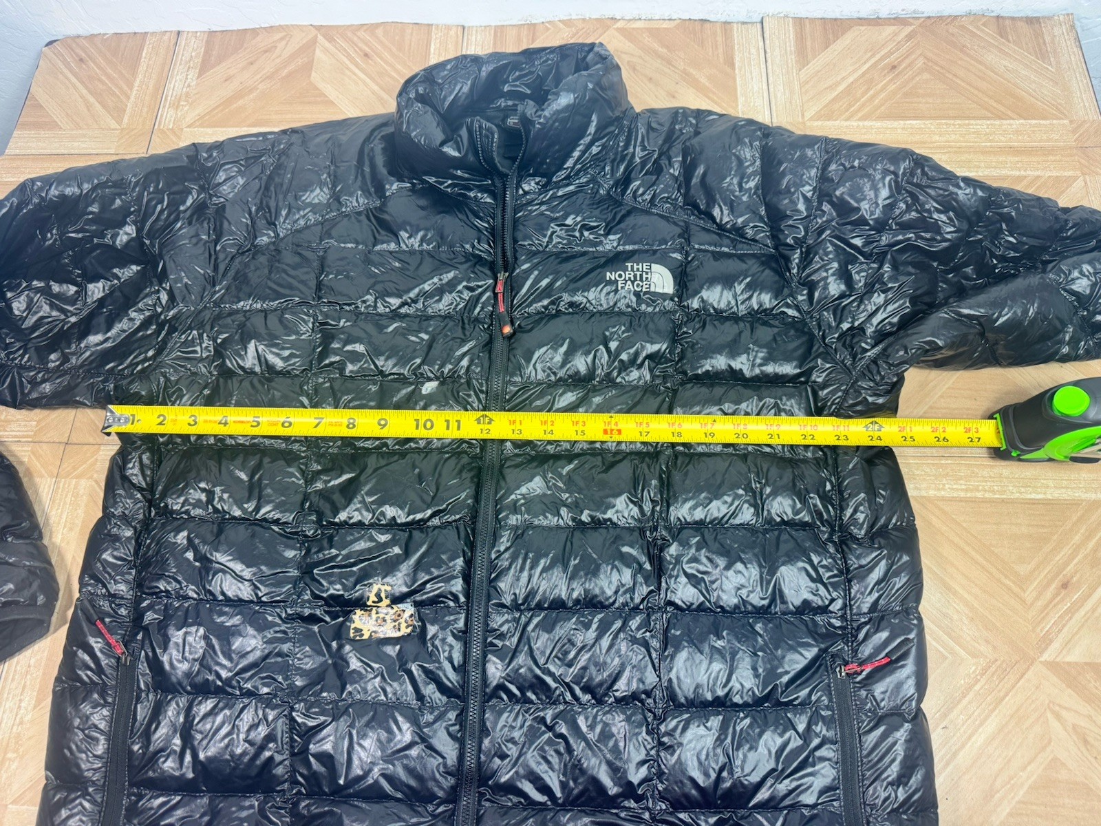 The North Face Pertex Summit Series 800 Down Puffer Jacket Black Mens XXL