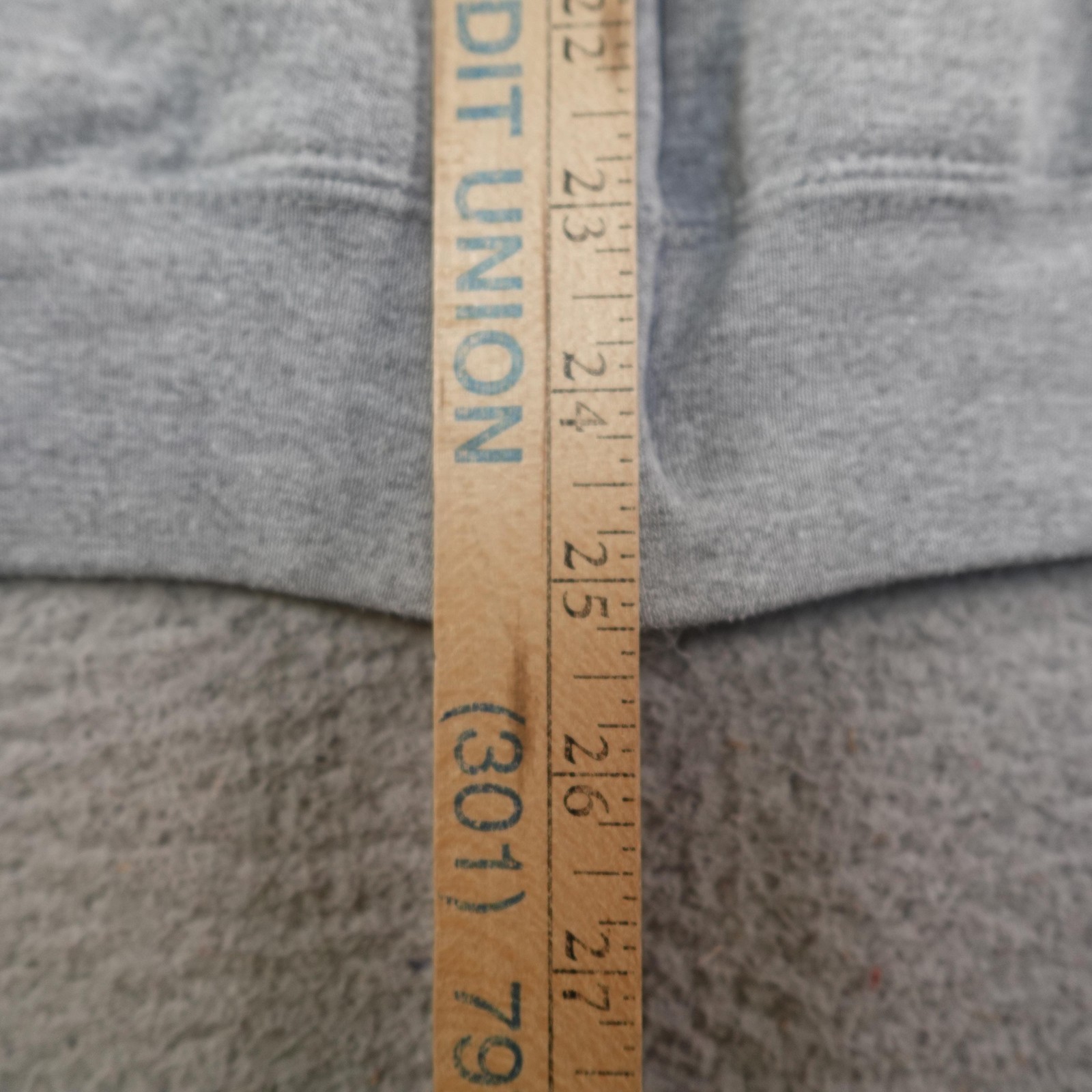 Champion Shepherd University Jacket Mens XL Gray Fleece Full Zip Hoodie College