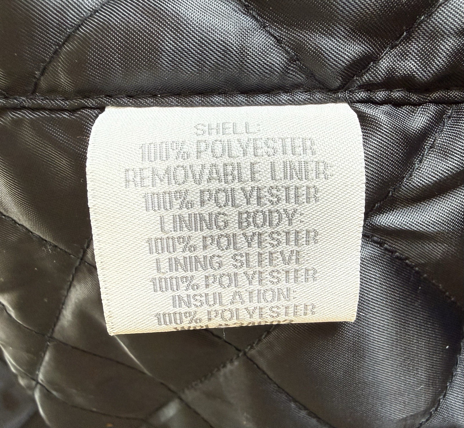 PERRY ELLIS PORTFOLIO MENS MULTI POCKET BLACK BUTTON ZIPPER JACKET SIZE M GUC