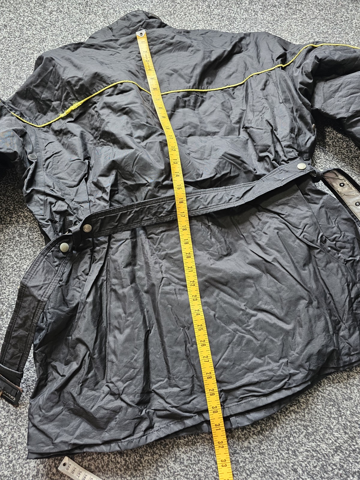 Vtg 80’s Belstaff Tourmaster 500 Jacket Mens XL-2XL Lined Waterproof Nylon 46/48