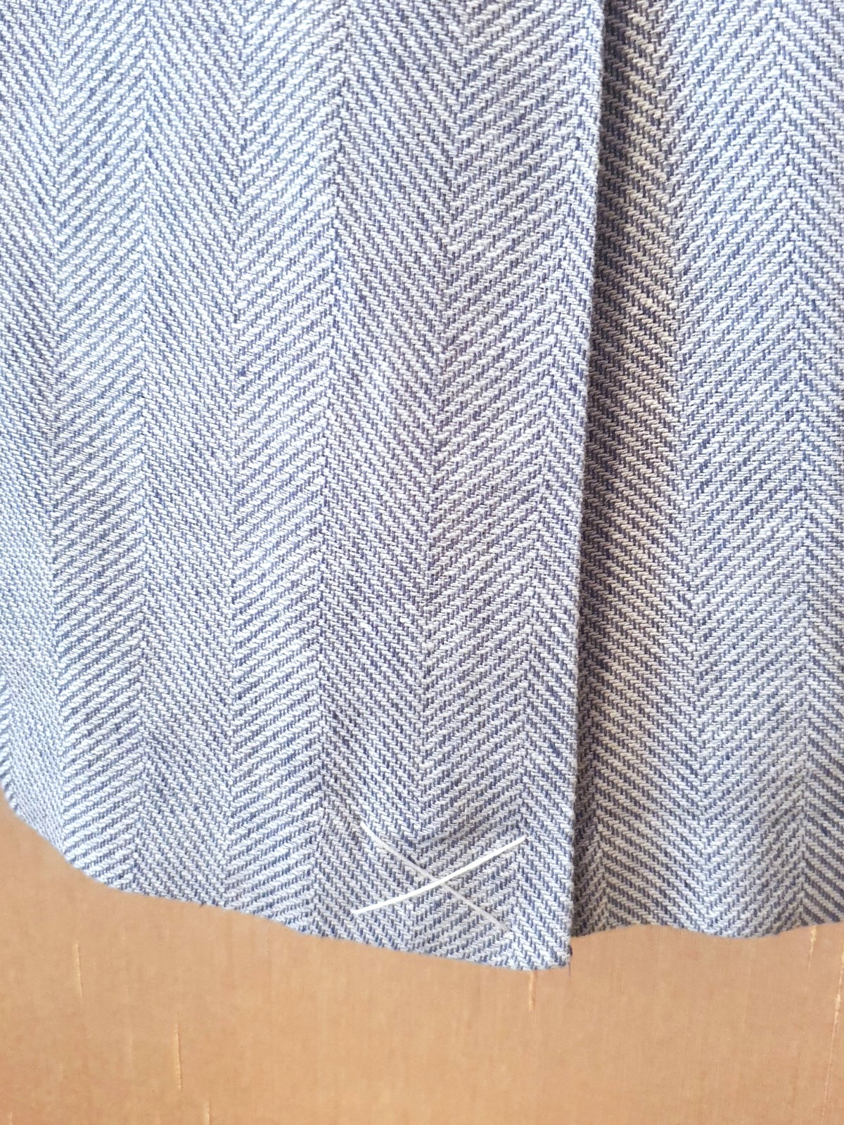 GUTTERIDGE JACKET NEW BLAZER 2 BUTTON SIZE L / 50 COLOR BLUE LINEN COTTON