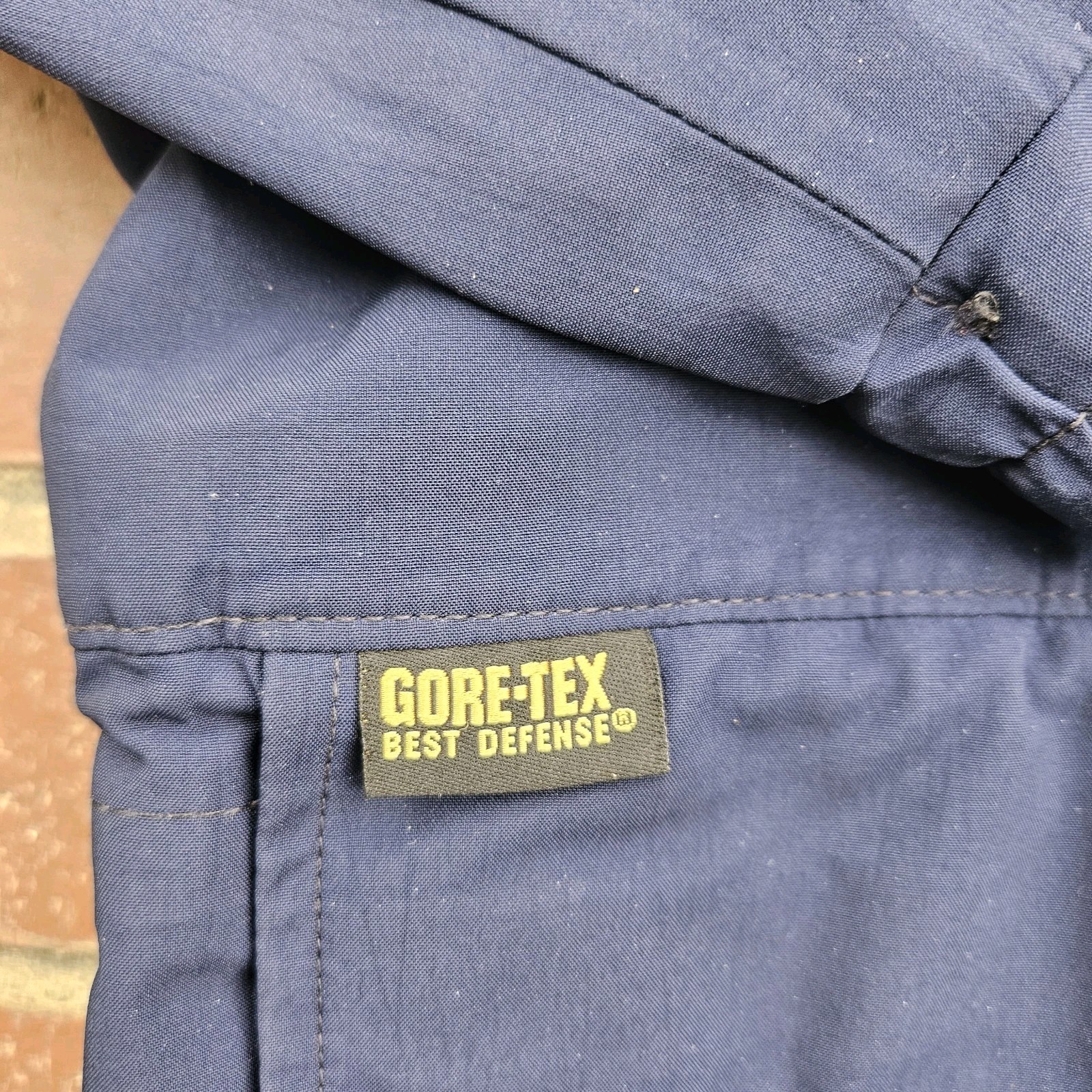 Propper Best Defense Foul Weather Parka Jacket Mens Large Gore Tex USA Navy
