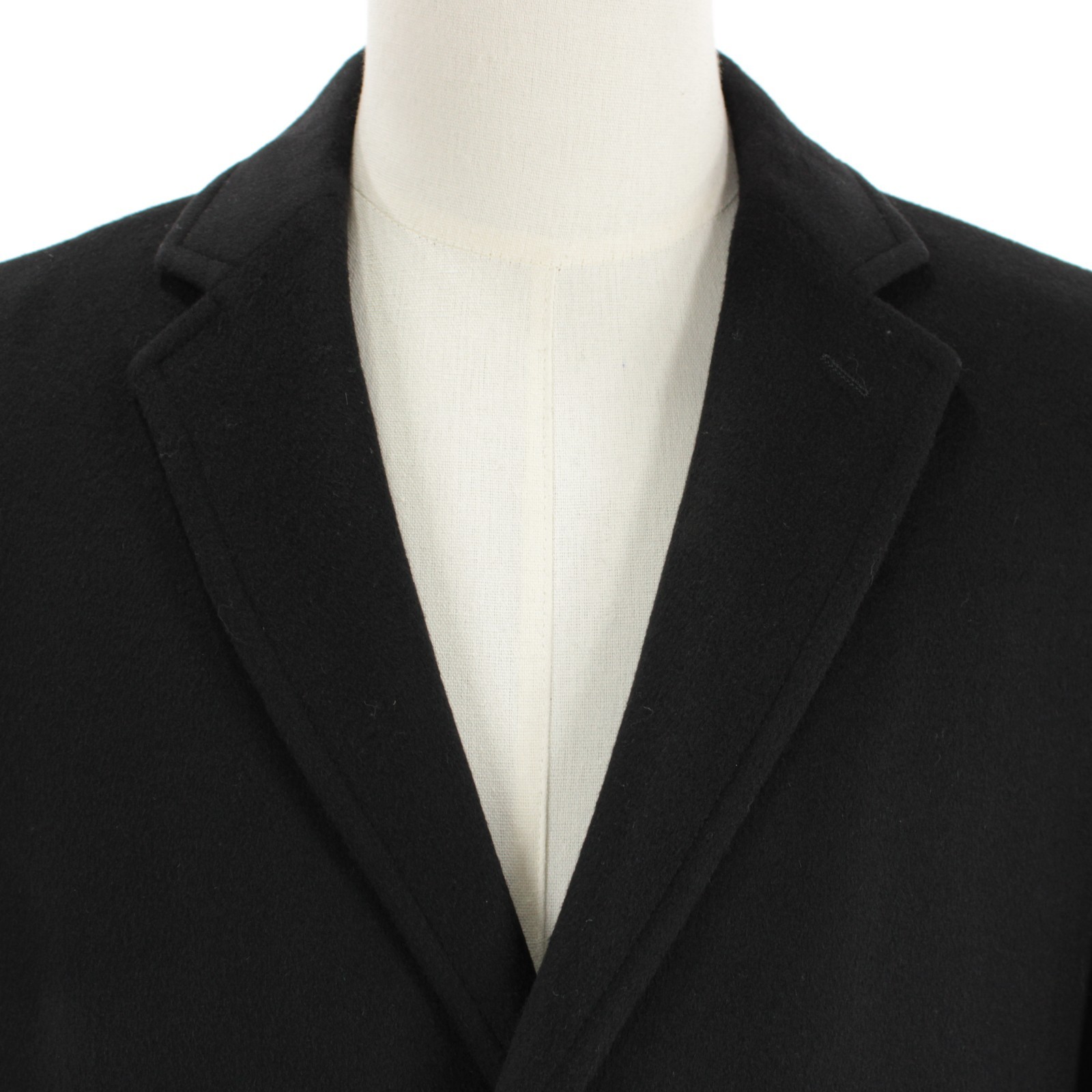 Cardinal of Canada NWT Top Coat Size 42L US in Black Wool / Cashmere Blend