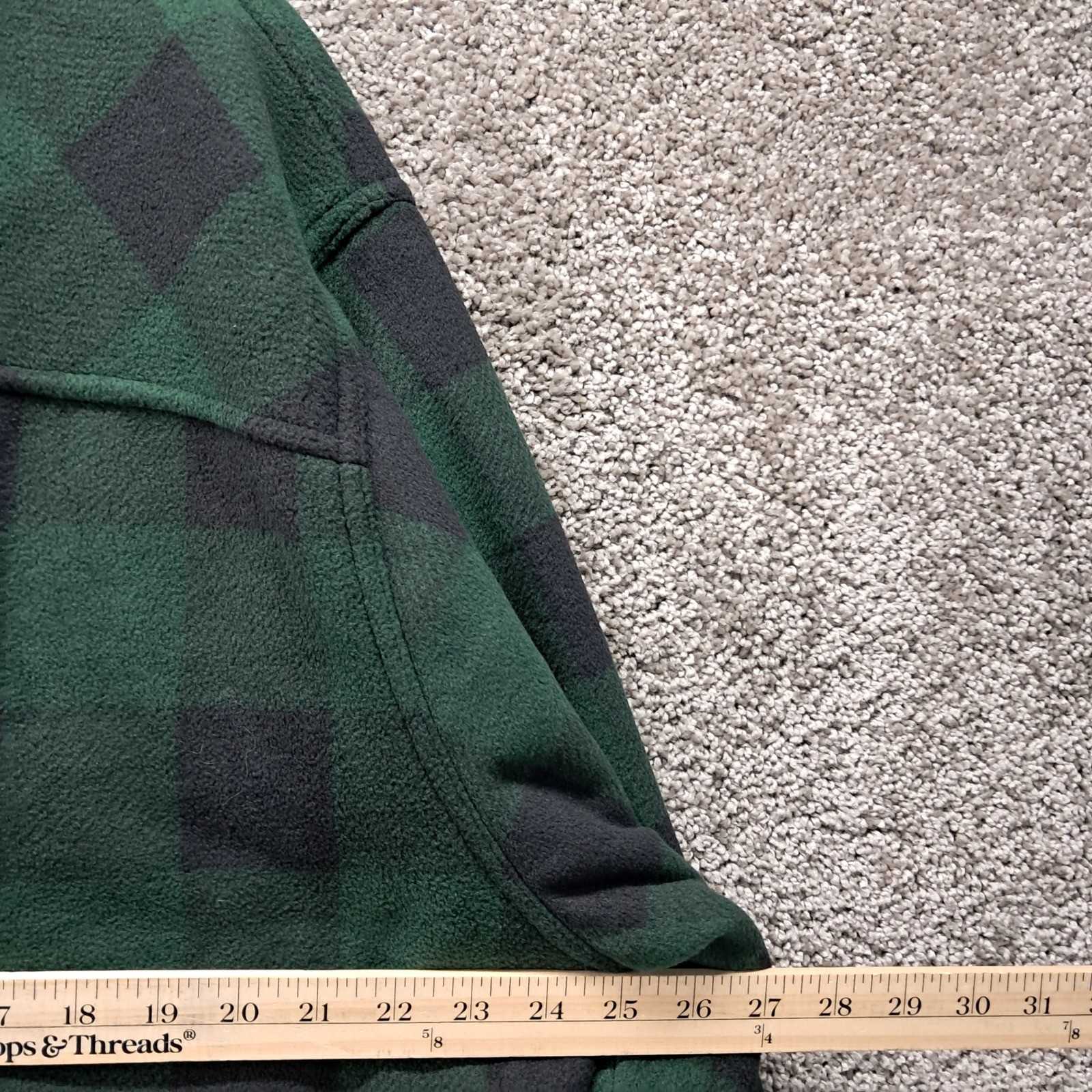 Boston Traders Mens XXL Pine Plaid Fleece Sherpa Lined Shirt Jacket