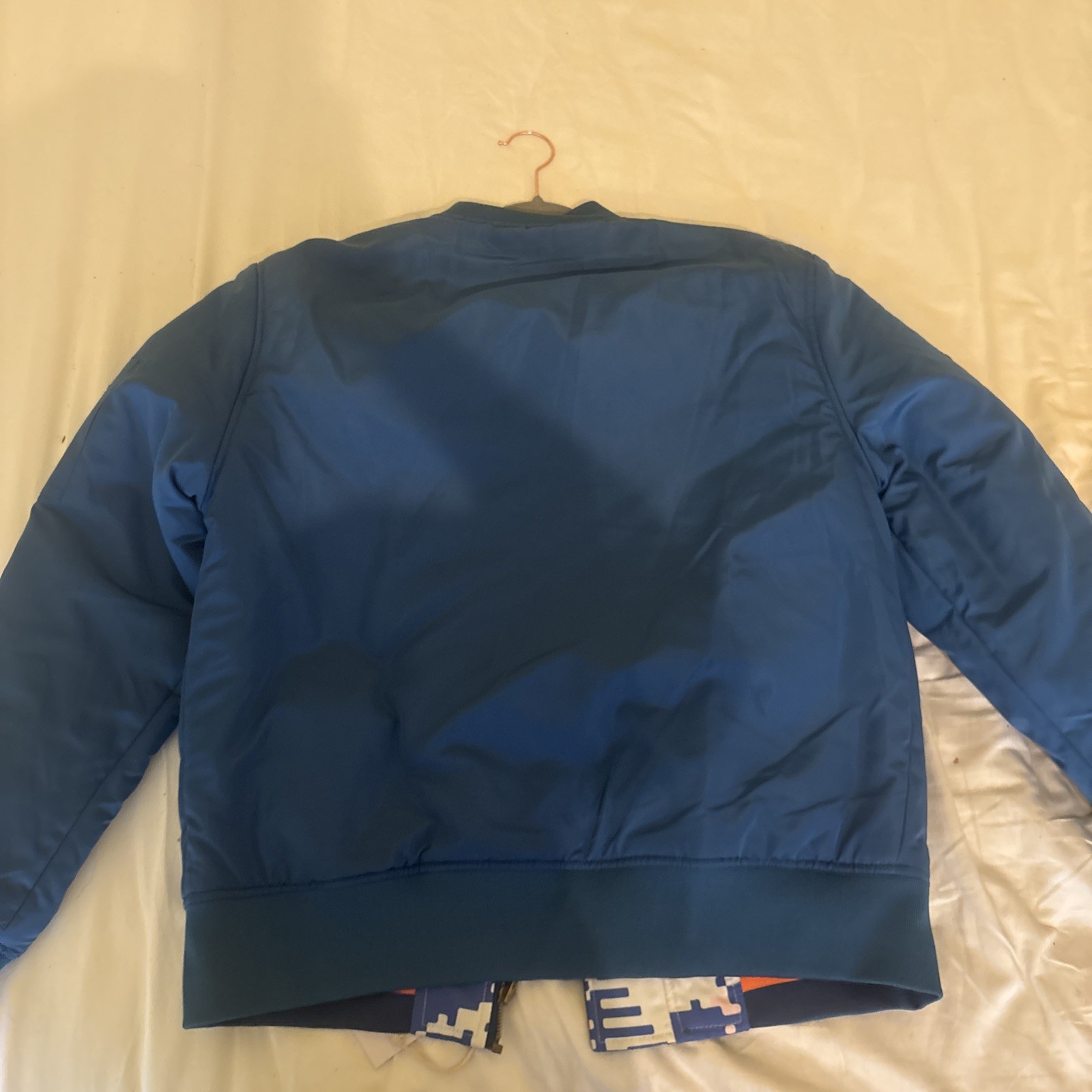 Rare Ratchet & Clank Rift Apart Reversible Bomber Jacket NWT Insert Coin