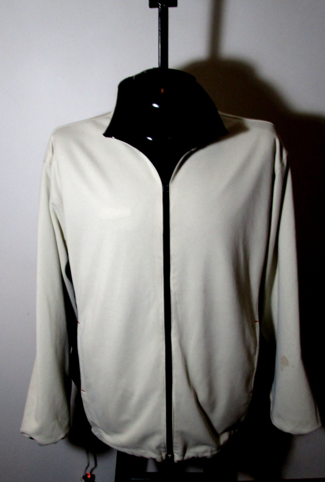 IZOD Performance Black Full Zip Reversible Jacket Size XL