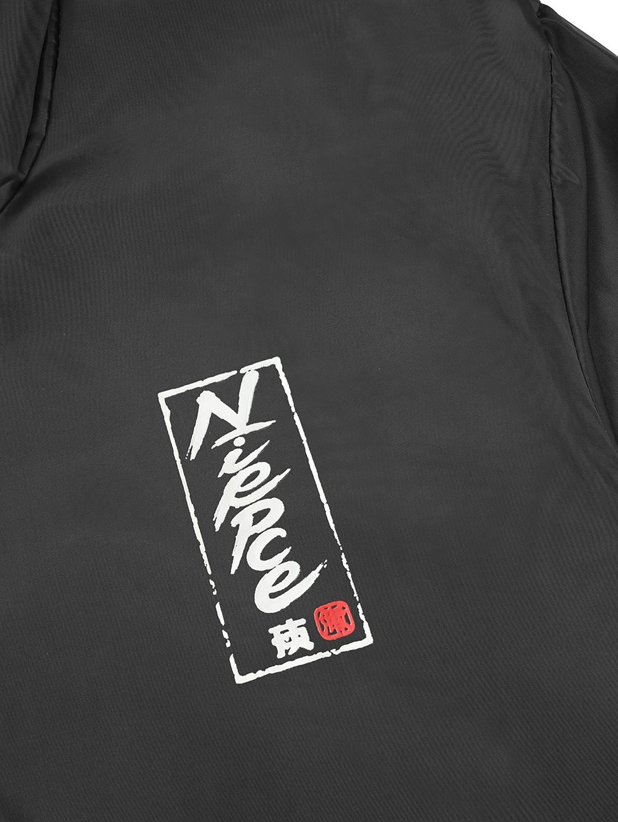 Niepce Streetwear Japanese Rising Oceans Windbreaker Jacket for Men