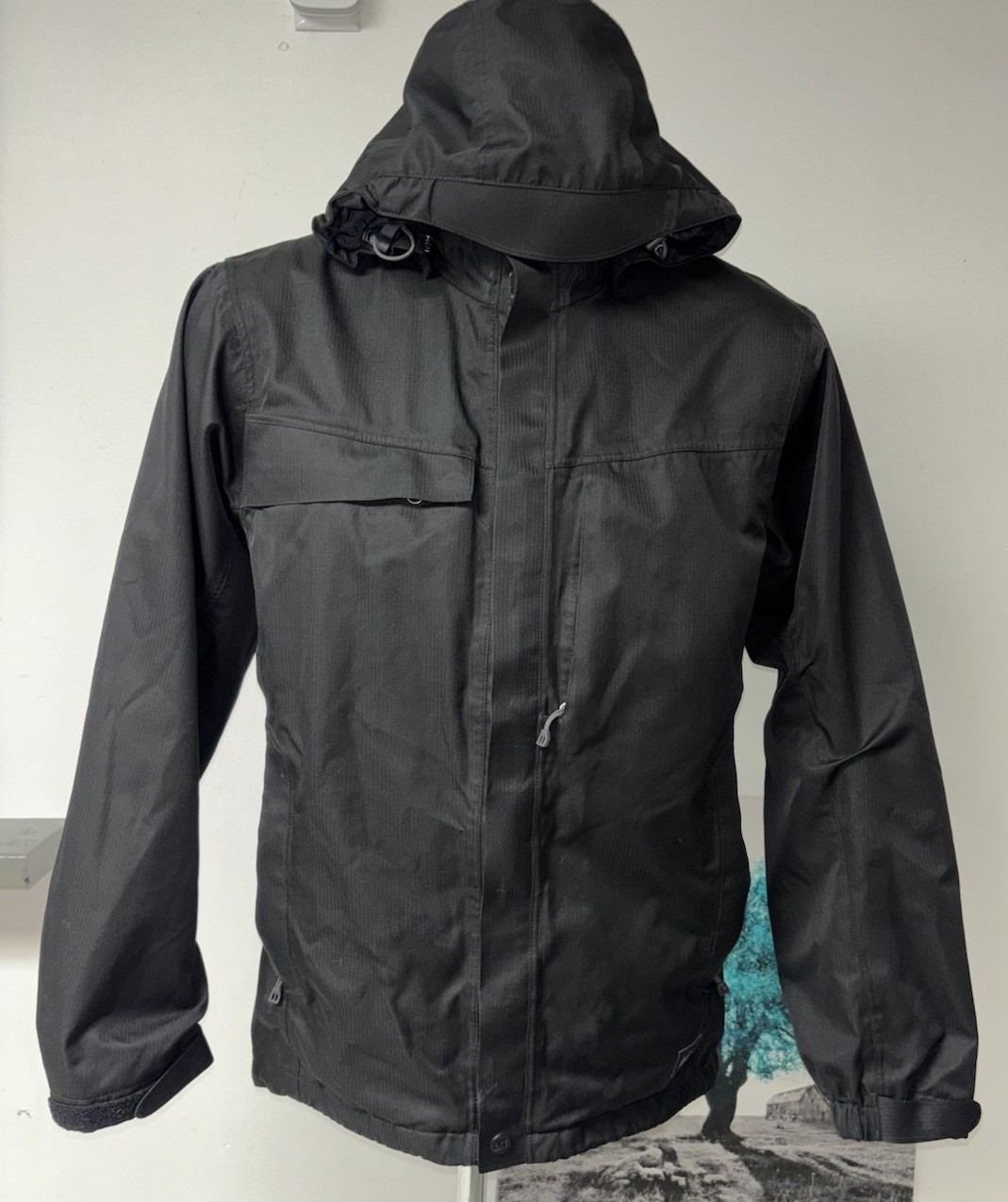 Rei E1 Element Men’s Spring/fall Jacket Size S Removable Hood No Inner Fleece