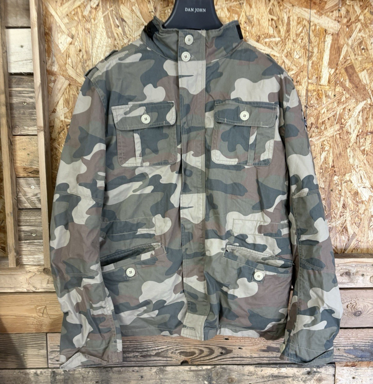 Men’s brandit individual wear Britannia camo light woodland jacket sizes M,L