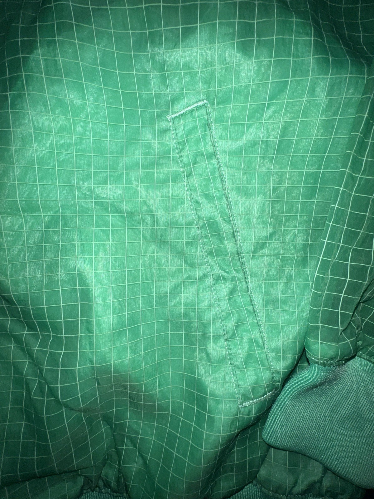 Nike Green Essential Woven Bomber Jacket Unisex Adults Size Large A2
