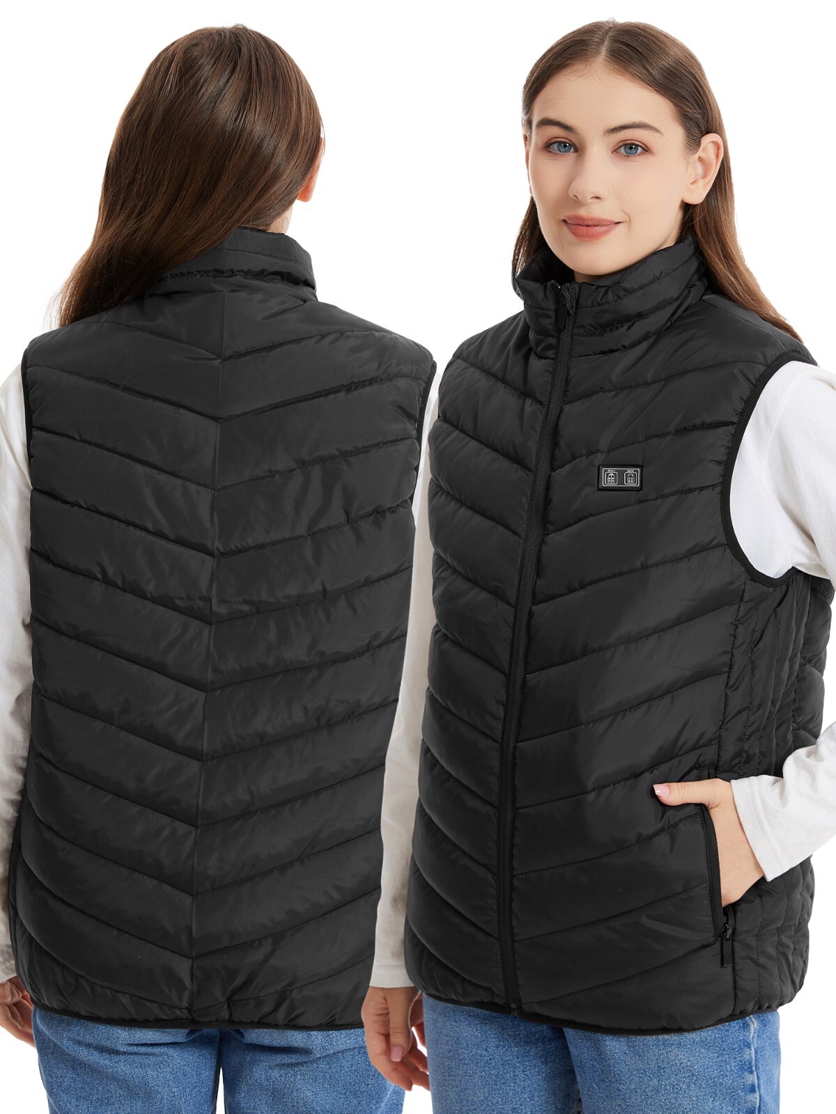 USB Heated Winter Vest for Men&Women- 9-Zone Thermal Jacket Ideal Christmas Gift